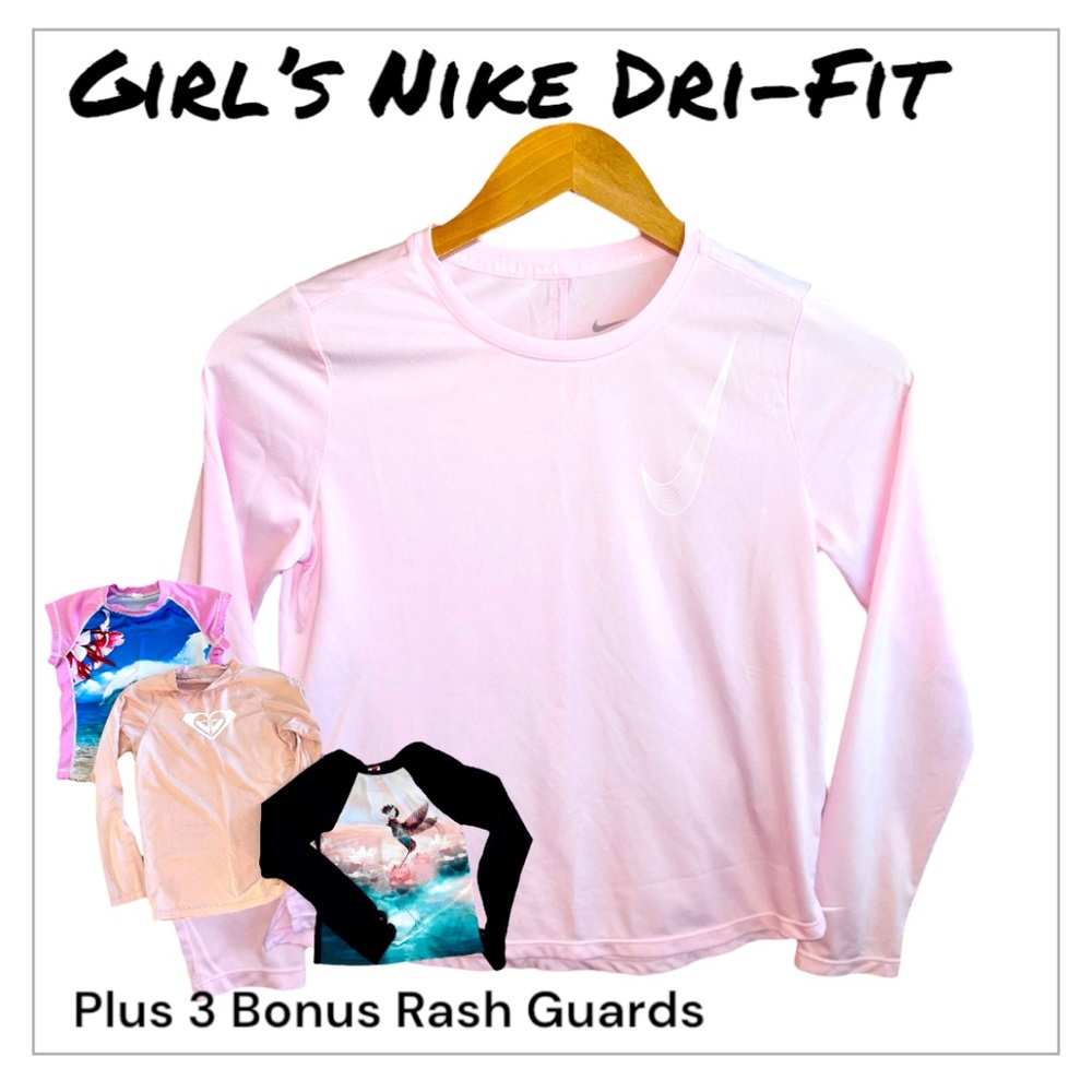 💕Girl’s Nike | Long Sleeve Dri-Fit Sunshirt